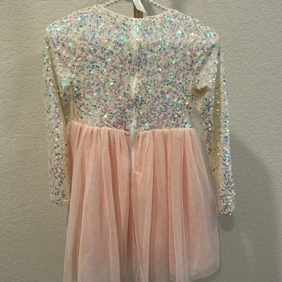 Cat & Jack sparkly tulle dress M (7/8) - Picture 3 of 3